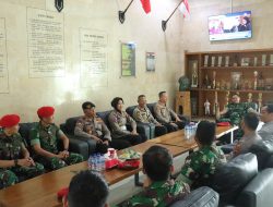 Tingkatkan Sinergitas TNI Polri, Kapolres Sukoharjo Berkunjung ke Mako Grup 2 Kopassus