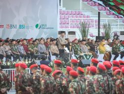 Ratusan personil di kerahkan untuk mengamankan kunjungan Presiden Joko Widodo